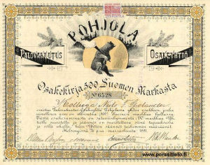 Palovakuutus - Osakeyhtiö Pohjola 1891